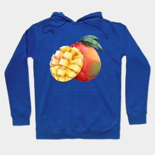 Mango Fruit Watercolor Hoodie